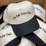 Go Ask Your Dad Vintage Trucker Hat