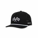 Black Finish Line Snapback