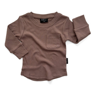 Ribbed Long Sleeve - Mocah