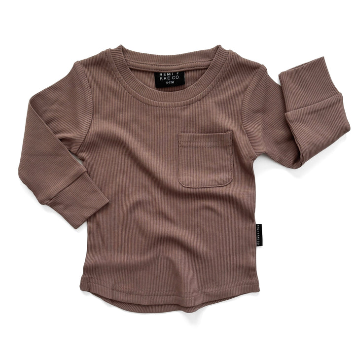 Ribbed Long Sleeve - Mocah