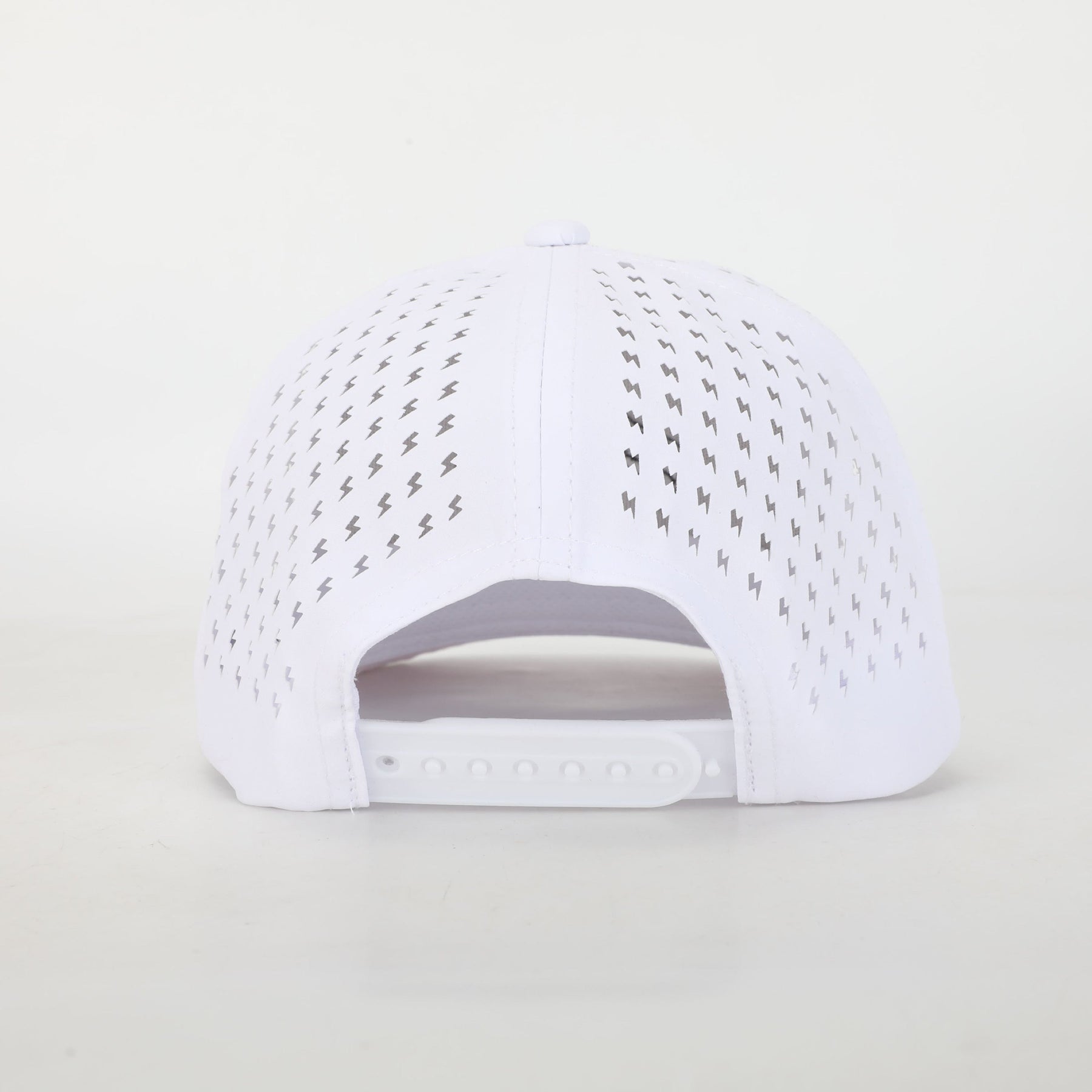 White Finish Line Snapback