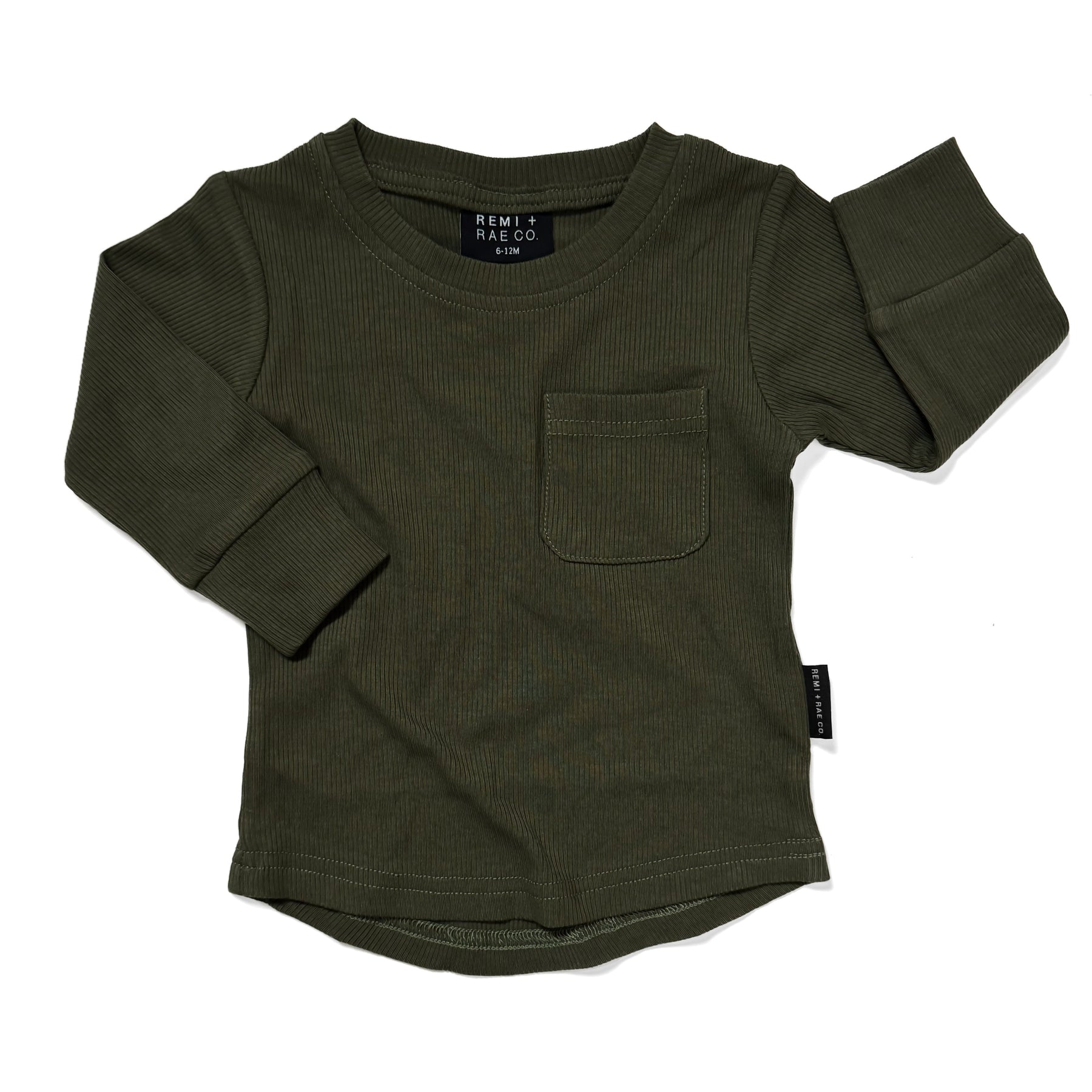 Ribbed Long Sleeve - Hunter