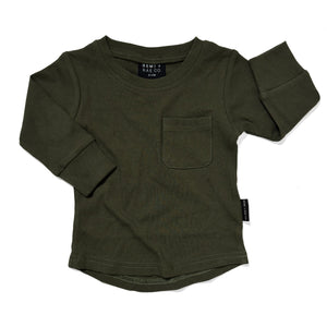 Ribbed Long Sleeve - Hunter