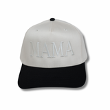 MAMA Black and Cream Hat