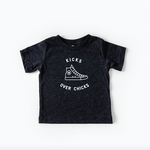 Kicks Over Chicks Tee