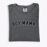 Boy Mama Bold Outline Varsity Tee