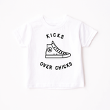 Kicks Over Chicks Tee