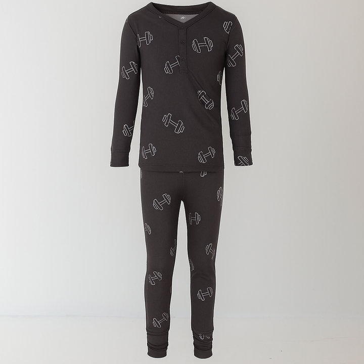 Arm Day 2-Piece Bamboo Pajamas