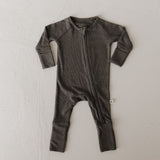 Shadow Bamboo Zip Pajamas