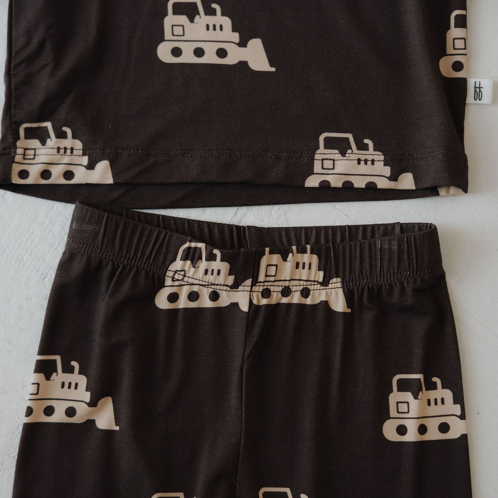 Bamboo Bulldozer Sleepy Time Set