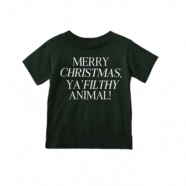 Merry Christmas, Ya Filthy Animal Tee