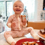 Milk & Cookies Bamboo Zip Pajama