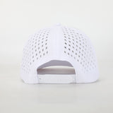 White Finish Line Snapback
