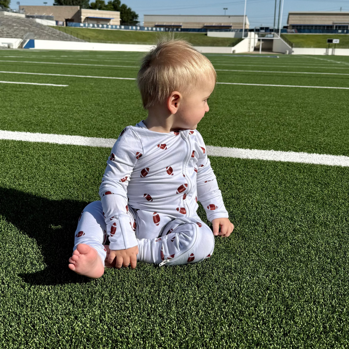 Game Day Bamboo Zip Pajamas