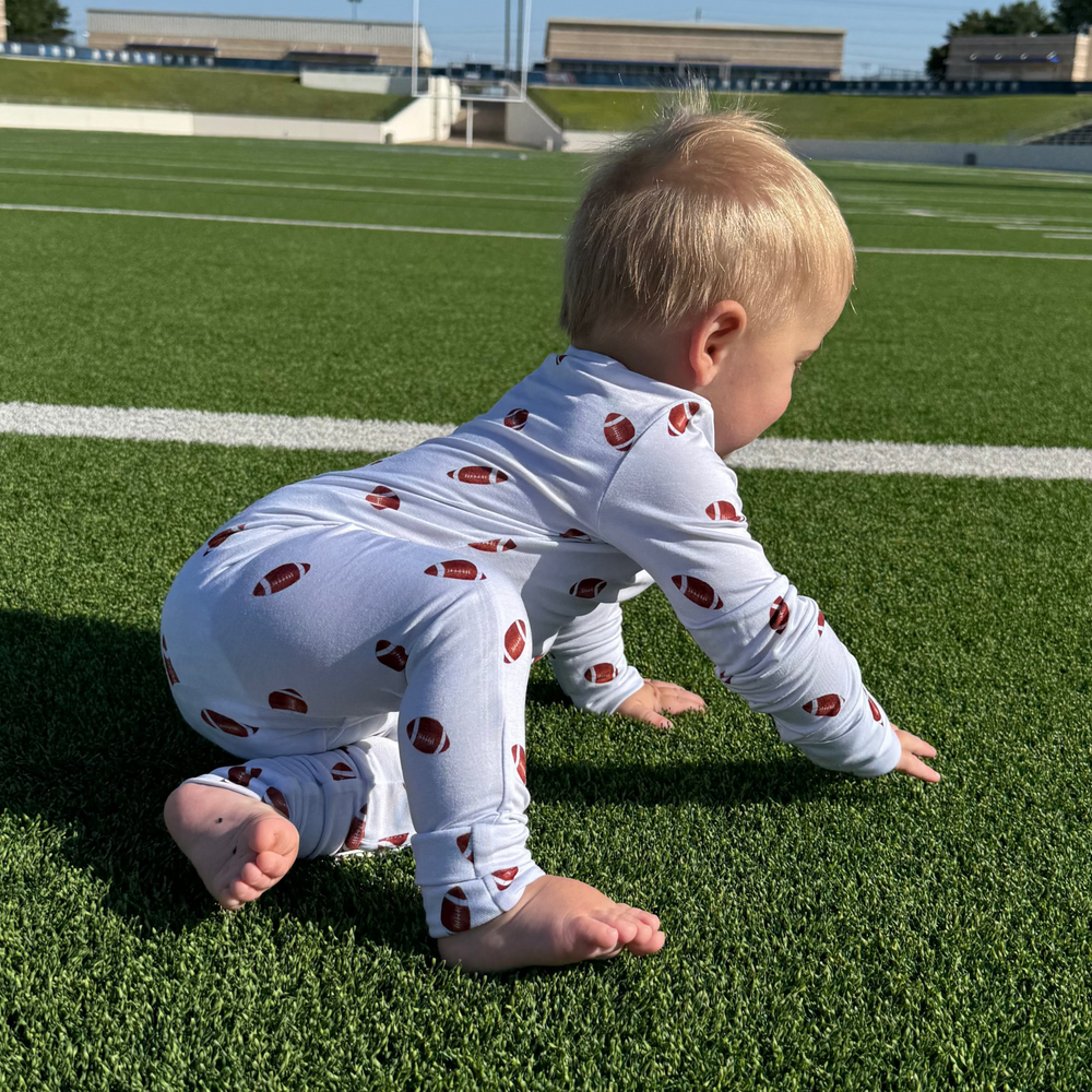 Game Day Bamboo Zip Pajamas