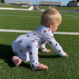 Game Day Bamboo Zip Pajamas