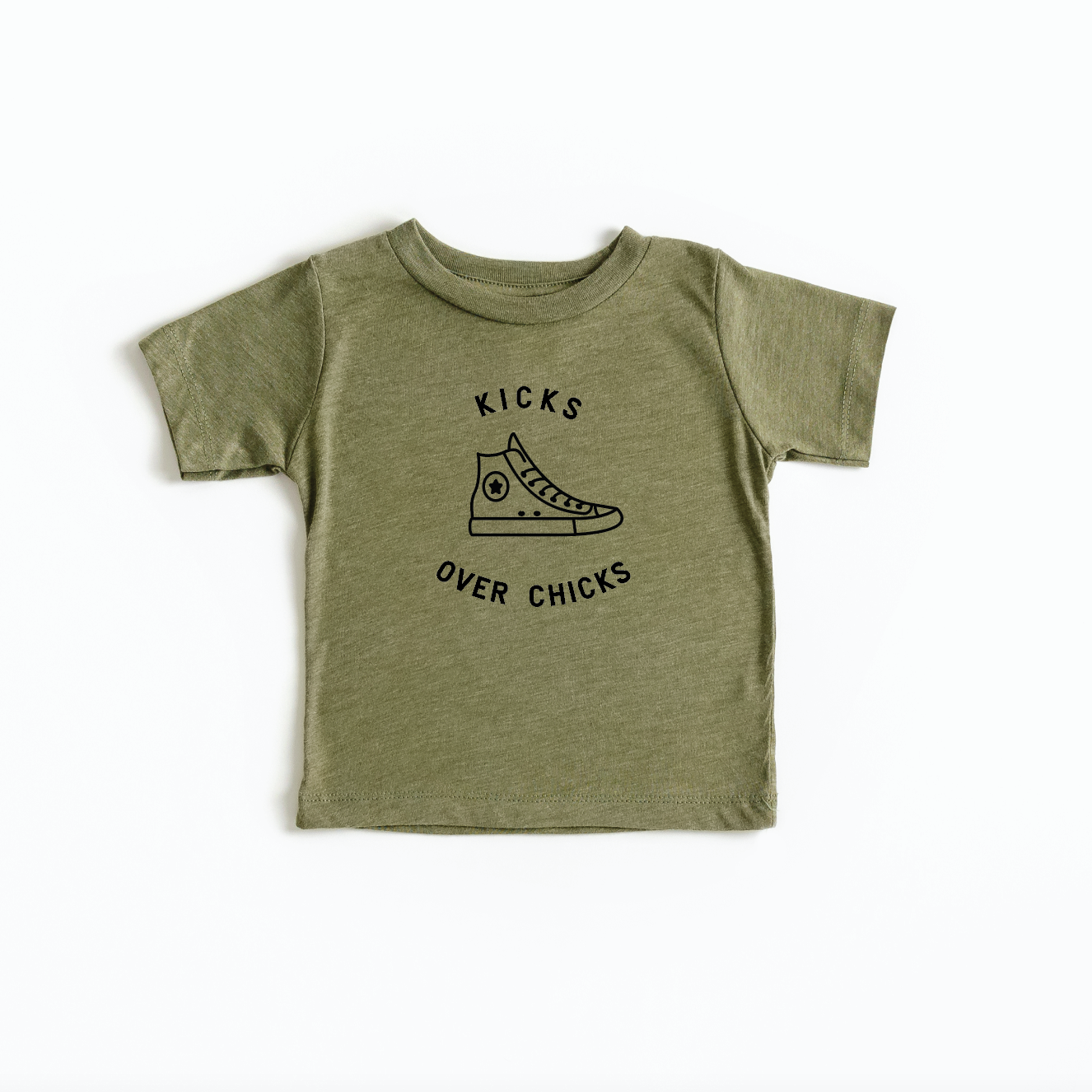 Kicks Over Chicks Tee
