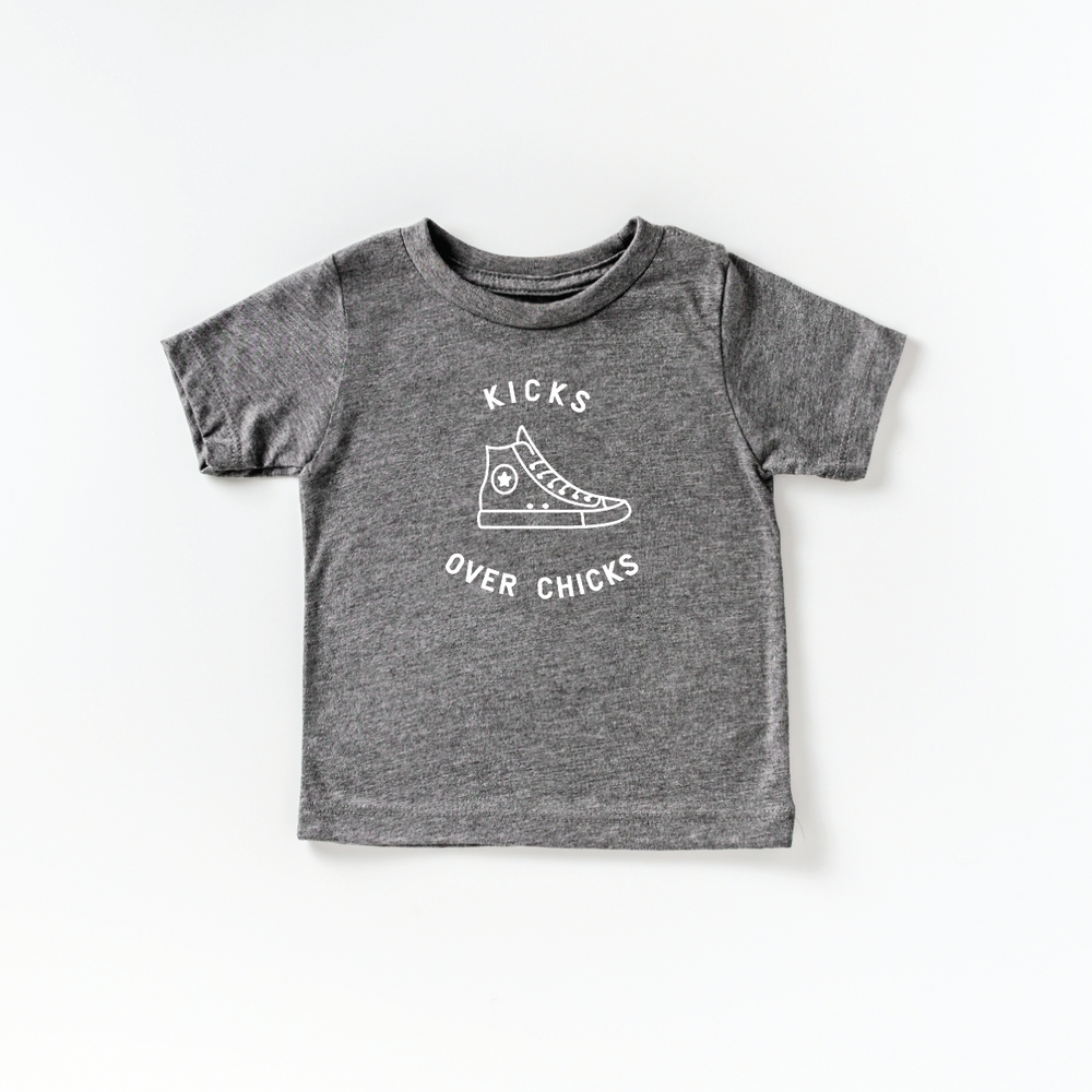 Kicks Over Chicks Tee
