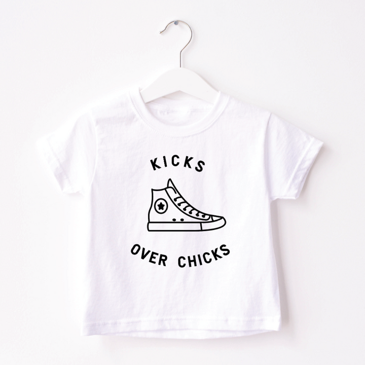 Kicks Over Chicks Tee