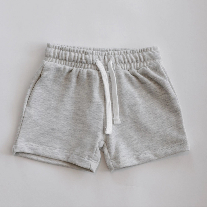Everyday Sweat Shorts - Heathered Grey